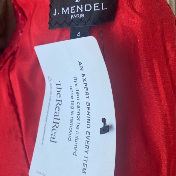 JMENDEL DRESS PURCHASED ON THE REAL REAL. GREAT CONDITION STILL HAS TAGS. - Picture 3 of 3